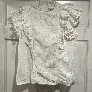 Express Eyelet blouse